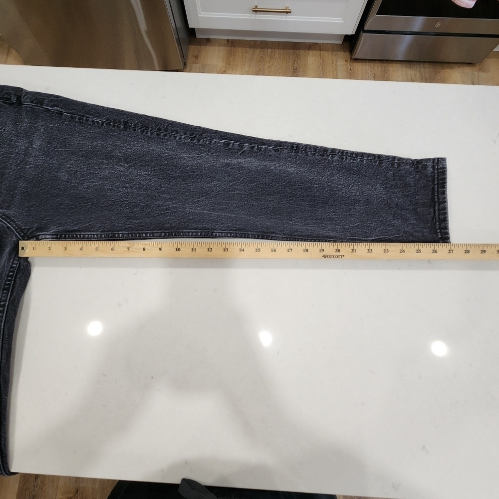 ZARA Jeans Womens Size 8 Black Skinny Leg Denim Stretch High Rise Zip Closure - Picture 10 of 12